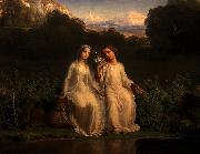 Louis Janmot Virginitas Spain oil painting artist